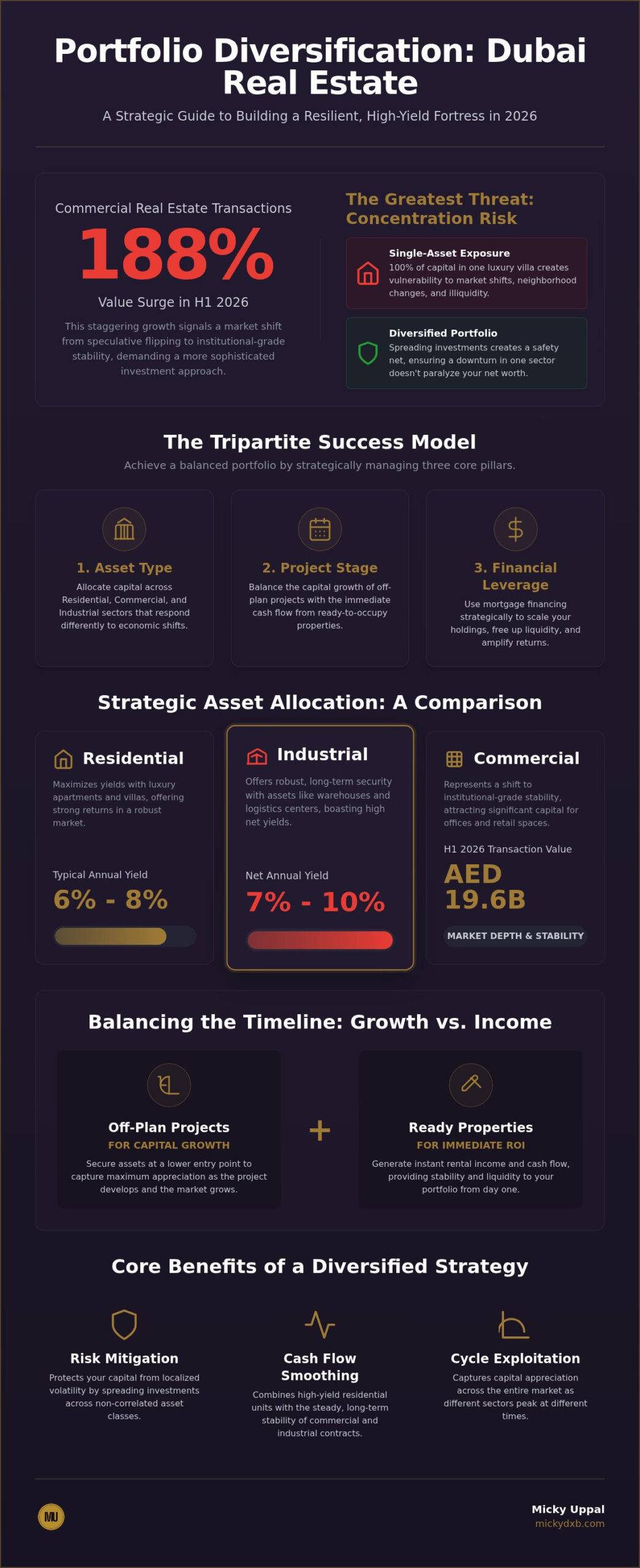 Mastering Portfolio Diversification in Dubai Real Estate: A 2026 Strategic Guide